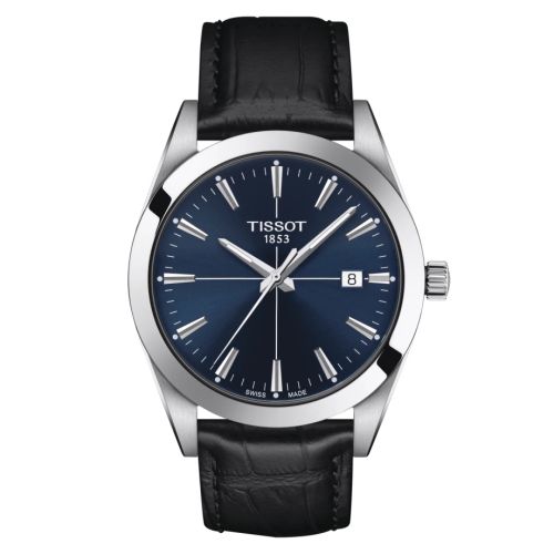 Tissot Gentleman Quartz Stainless Steel / Blue / Strap